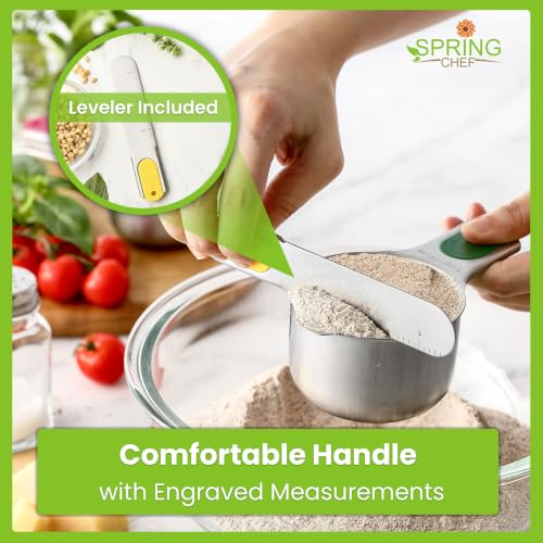 9 Magnetic Measuring Cups & Spoons Set w