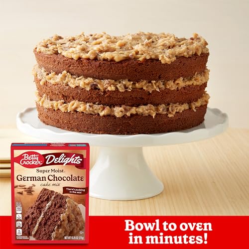 Delights Super Moist German Chocolate Cake Mix (159 Ounce)