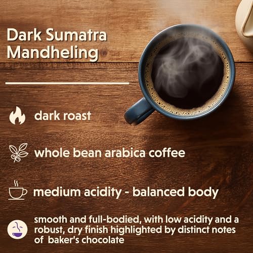 Dark Sumatra Mandheling (16 Ounce)