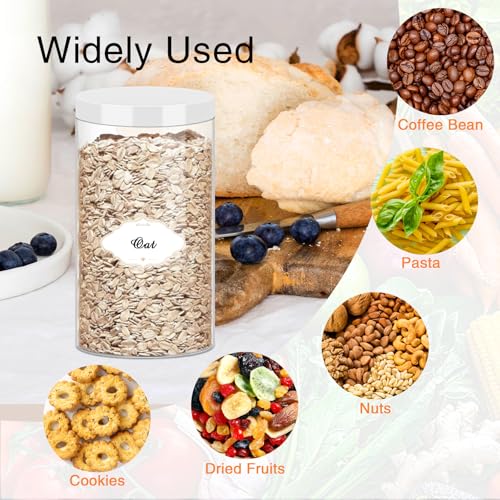 32 OZ Plastic Jars with Lids (16 Count)