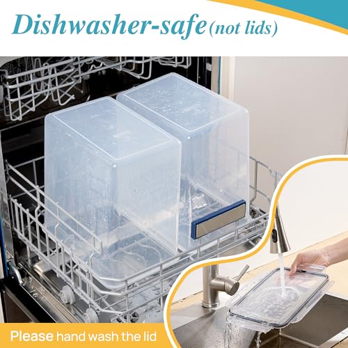 9.5L Flour Sugar Storage Containers (2 Count)