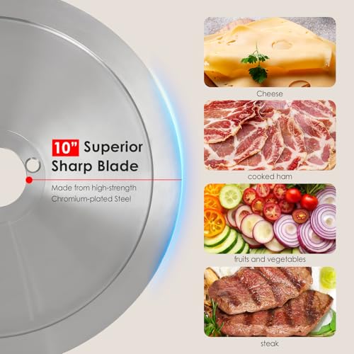 10" Commercial Meat Slicer Machine