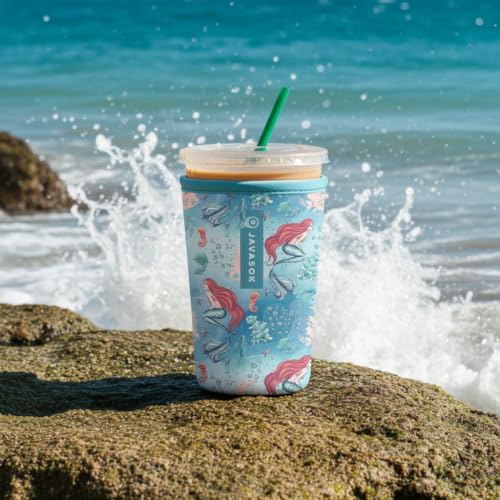 JavaSok Iced Coffee & Cold Soda Insulated Neoprene Cup Sleeve