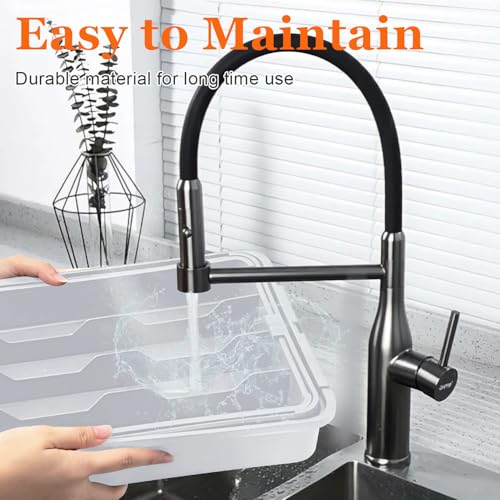 Adjustable Silverware Drawer Organizer