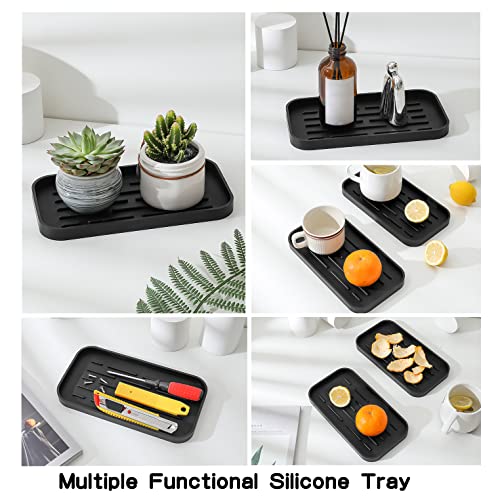 Silicone Kitchen Sink Organizer Tray for Multiple Usage