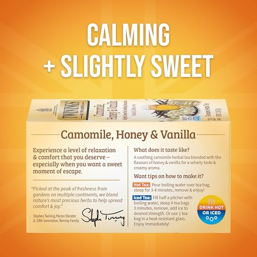 Camomile Honey & Vanilla Herbal Tea Bags (120 Count)