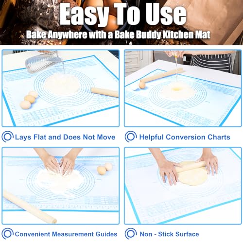 Silicone Pastry Mat 36X24 inch Baking mat Perfect for Dough