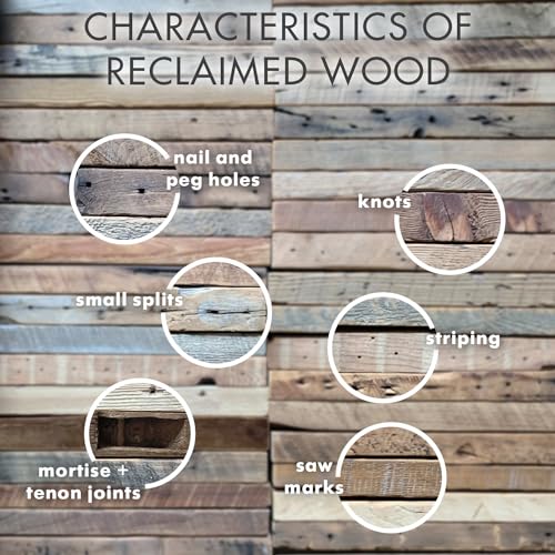 Reclaimed Barnwood Planks (2 Count)
