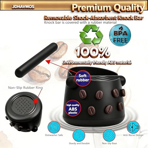5 Inch Espresso Knock Box