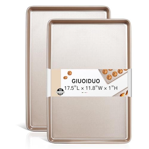 2 Pack Half Sheet Baking Pans