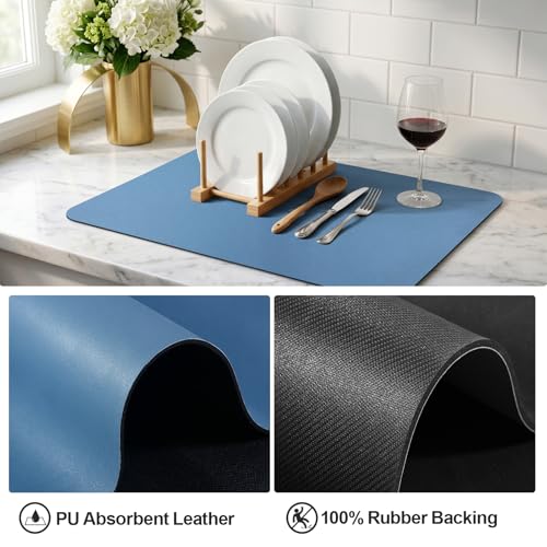 Dish Drying Mat for Kitchen Counter