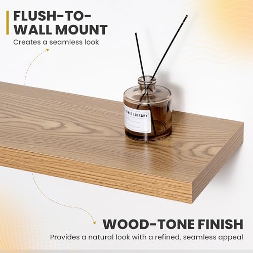 72 Inch Floating Shelves