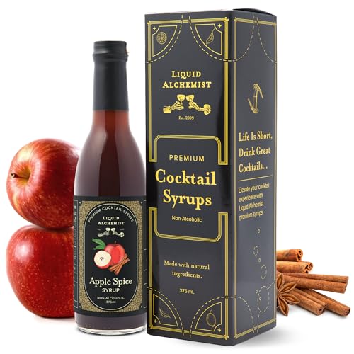 Apple Spice Syrup for Cocktails (12.7 Fl Oz)