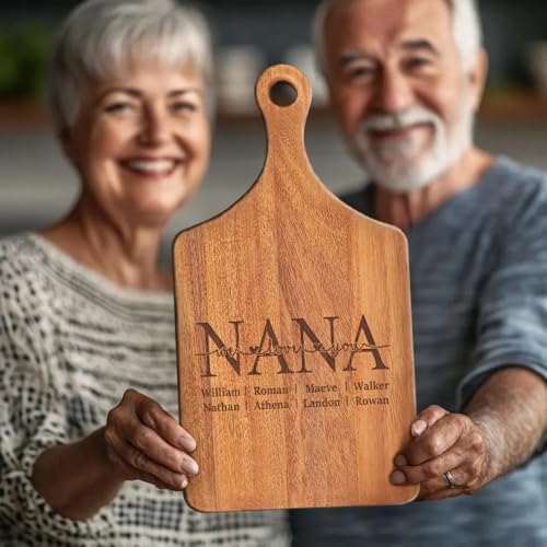 Personalized Cutting Board for Women Mom Wife