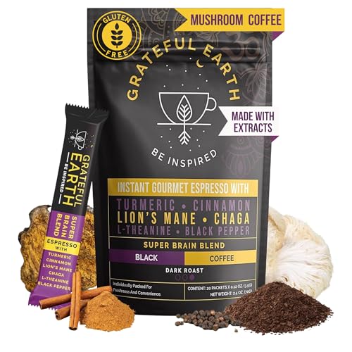Instant Espresso Coffee With Lion's Mane (2.4 Ounce)