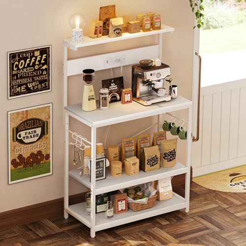 Bakers Rack with Power Outlets