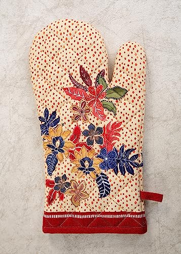 100% Cotton Oven Mitt & Pot Holder Set (2 Count)