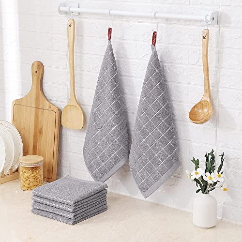 100% Cotton Terry Kitchen Dish Cloths (8 Count)