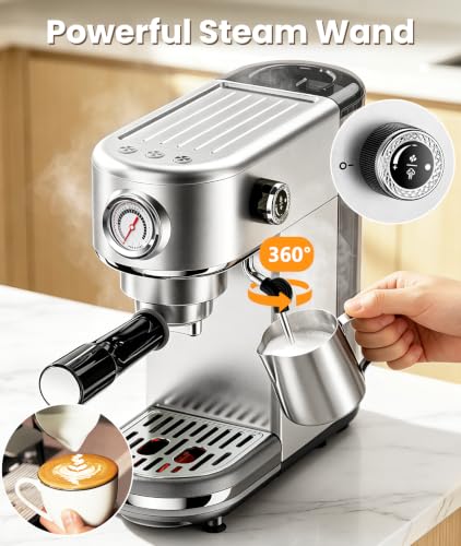 Espresso Machine with Milk Frother