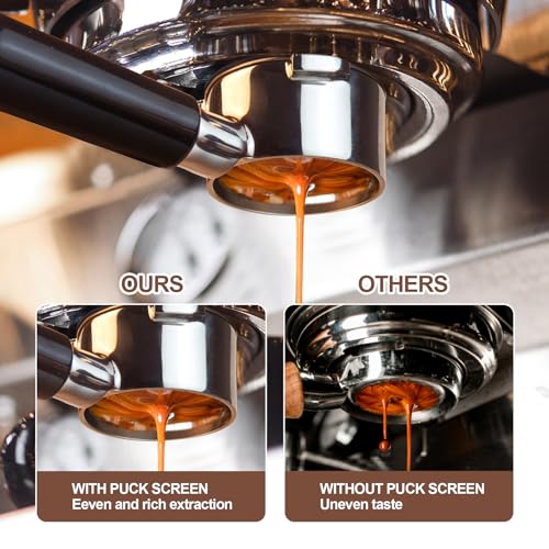 54 mm Bottomless Portafilter Compatible with Breville Barista BES870XL