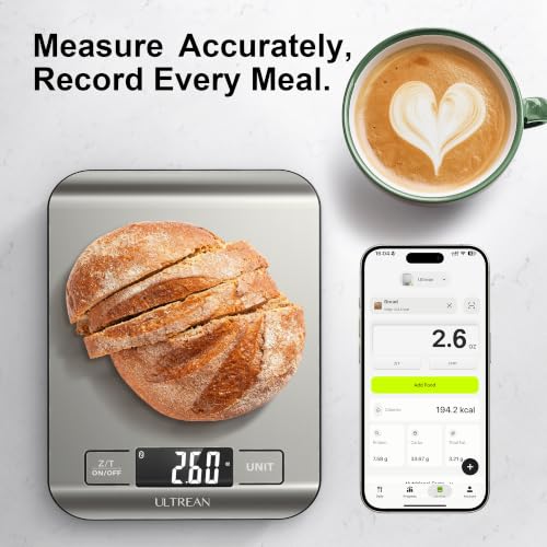 Smart Food Kitchen Scale with Nutritional Calculator