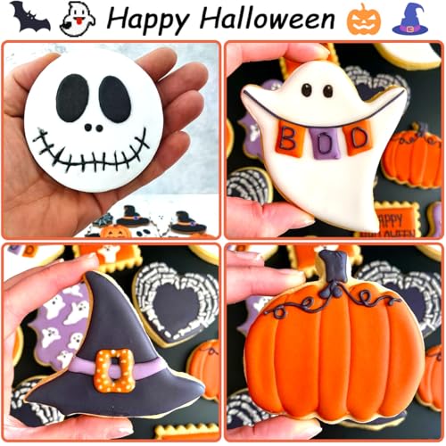 Halloween Cookie Cutters Set 7Pcs Large (7 Count)