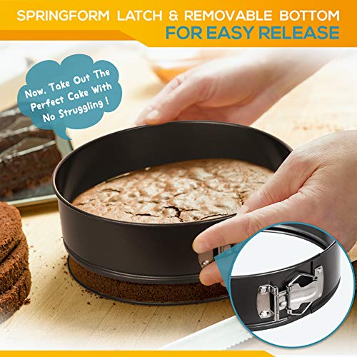 Springform Pan Set of 3 Non