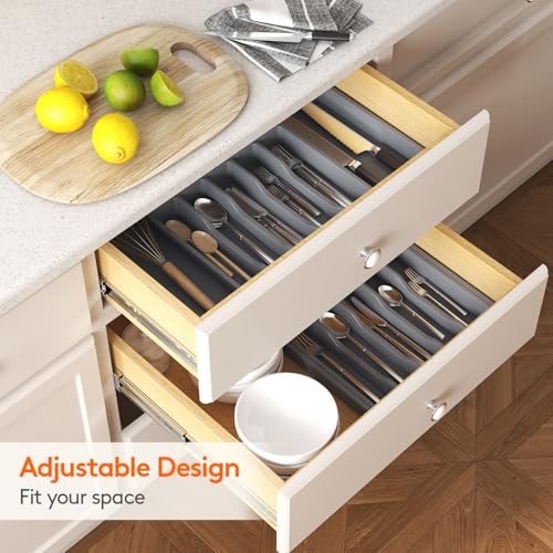 Extra Large Silverware Drawer Organizer (3 Count)