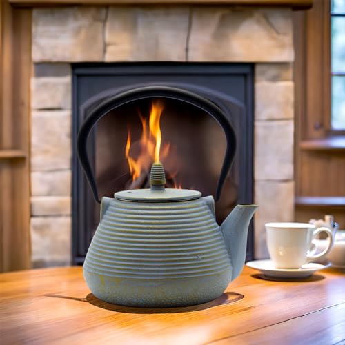 Teapot with Stainless Steel Infuser for Loose Tea
