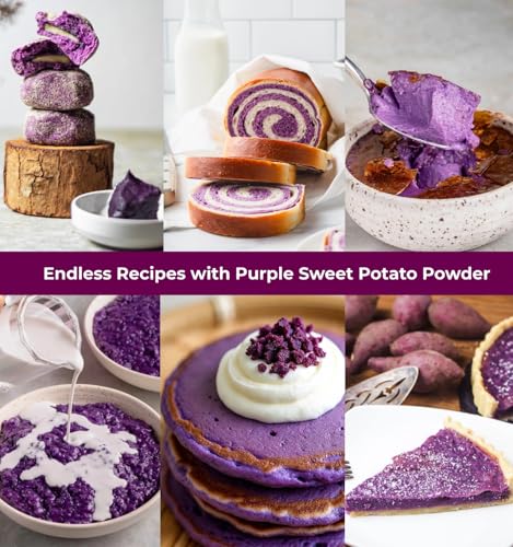 2LB Purple Sweet Potato Powder Bulk (32 Ounce)