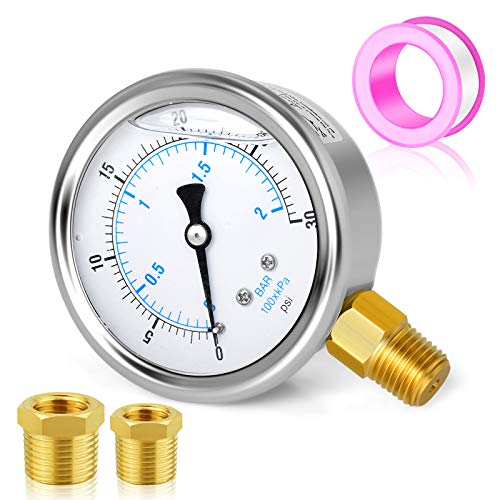0~30Psi Stainless Steel 1