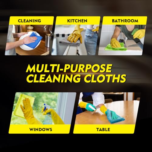 Microfiber Cleaning Cloth 150 Pack (150 Count)