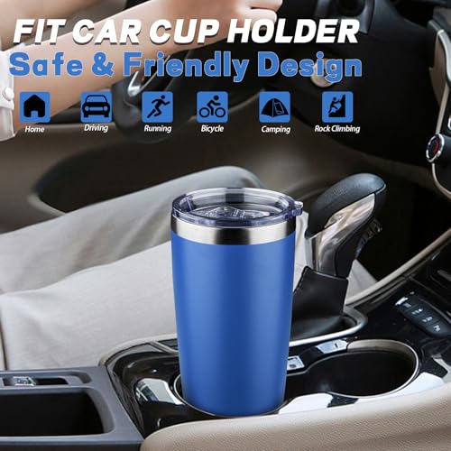 20 oz Tumbler with Lids and Straws