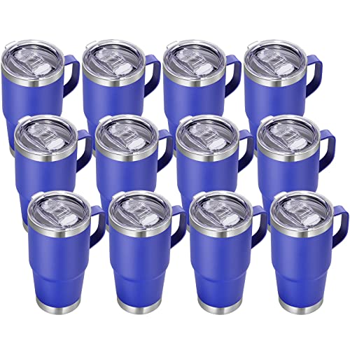 20 oz Insulated Travel Coffee Mugs Set of 12 (12 Count)