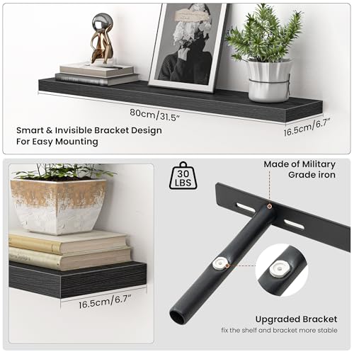 Floating Shelves for Wall 32 Inch (2 Count)