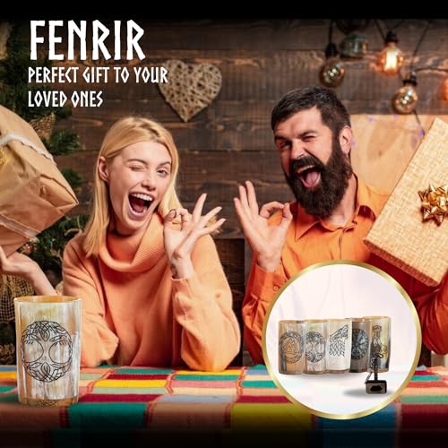 Viking Drinking Horn Mug Set of 5 (6 Count)