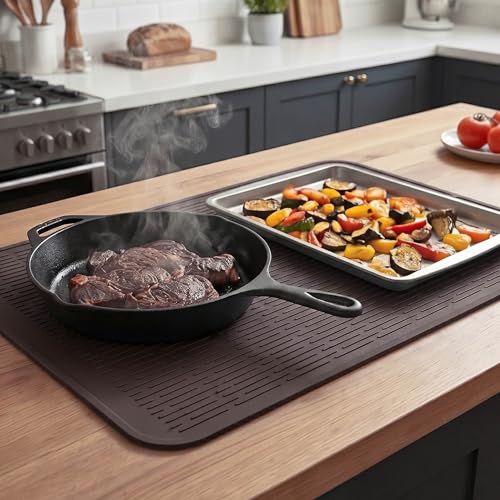 Silicone Dish Drying Mat for Multiple Usage