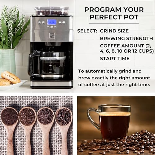 Kenmore Elite Grind and Brew Coffee Maker w