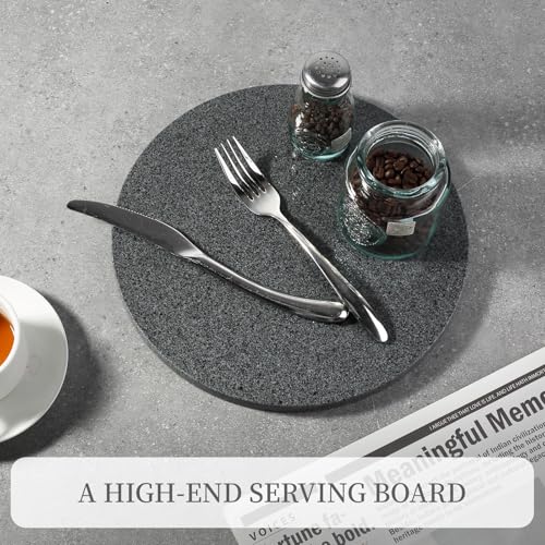 Natural Granite Round Cutting Board for Kitchen