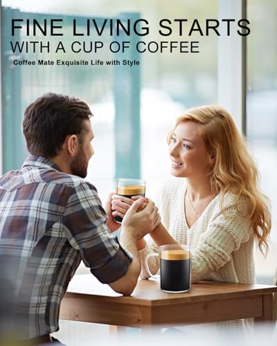 Glass Coffee Mugs (16 Fl Oz)
