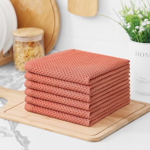 100% Cotton Waffle 6 (6 Count)