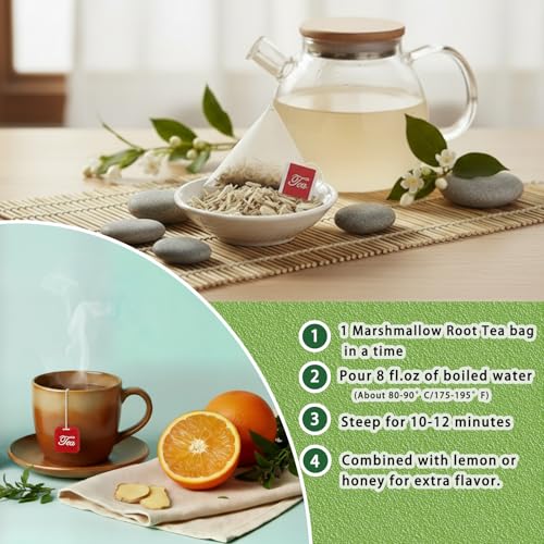 Marshmallow Root Tea Bags (40 Count)