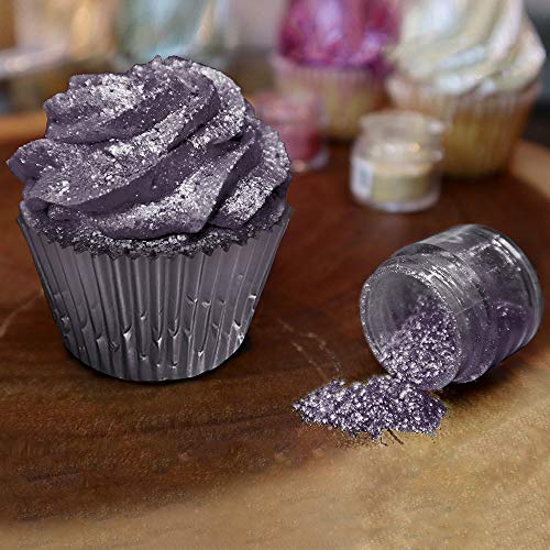Deep Purple Edible Glitter