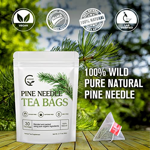 Organic Pine Needle Tea Bags (30 Count)