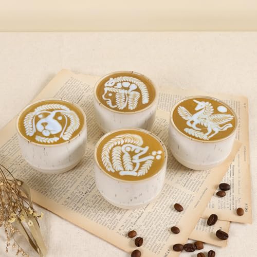 Ceramic Espresso Cups Set of 4 (4 Count)