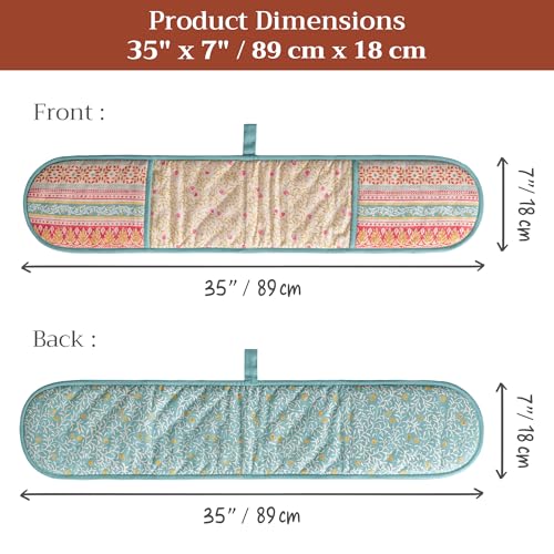 Double Oven Mitts 100% Cotton Double Oven Glove