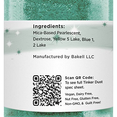 Emerald Green Edible Glitter