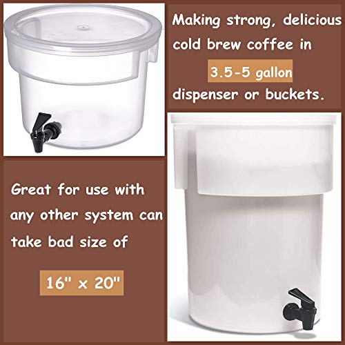 Commercial Cold Brew Coffee Filters (100 Count)