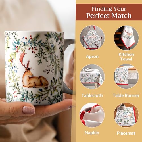 Coffee Mug with Handles Tea Cups