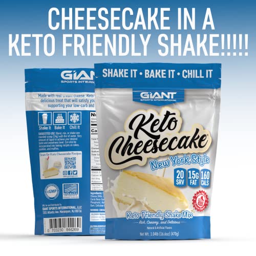 Sports Keto Cheesecake Shake Mix (16.64 Ounce)